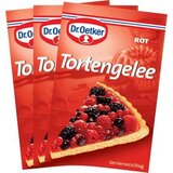 Dr. Oetker Tortna želatina, 3 kosi - Rdeča u