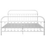  Okvir za krevet bijeli metalni 180 x 200 cm | Eponuda.com