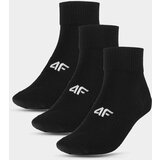 4f Men's Casual Socks Above the Ankle (3pack) - Black cene