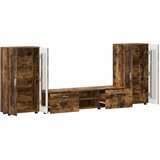 Set TV komoda FLORIN 3 pcs Dimljeni hrast Konstruirano drvo | Eponuda.com
