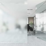  Statička folija za prozore Frosted siva 45 x 1000 cm PVC | shoptok.hr