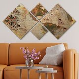 Wallity slika 4MDF2023823, 60x115 cm, 4 dela | ePonuda.com