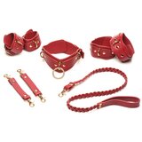 Bedroom Bliss Lover's Restraints Set Red | Shoptok.si