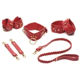 Bedroom Bliss XR Brands - Lover's Restraints Set - Red