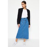 Trendyol Skirt - Navy blue - Maxi Cijene