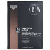 American Crew Classic Precision Blend barva za lase za sive lase odtenek 4-5 Medium Natural 3x40 ml | Shoptok.si