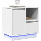  Noćni ormar 2 pcs Bijelo 50 x 34,5 x 50 cm. Konstruirano drvo | Eponuda.ba