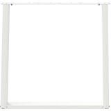  Noge za jedilno mizo v obliki črke U, 2 kosa, bele barve, 70 x (72-73) cm, jeklo | Shoptok.si