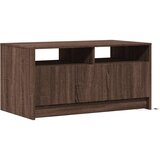  Stolić za kavu LED smeđa boja hrasta konstruirano drvo | shoptok.hr