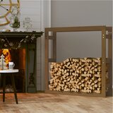  Stalak za drva za ogrjev boja meda 100x25x100 cm od borovine | Eponuda.ba