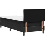 Krevet s opruga kutije s LED trakama Crna 80 x 200 cm tkanina | Eponuda.com