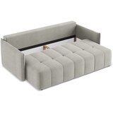 Makamii Svijetlo siva sklopiva/s prostorom za odlaganje sofa 225 cm Moku – | shoptok.hr