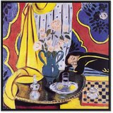  Slika - Henri Matisse – Harmony in Yellow 40x40 U crnom drvenom okviru | shoptok.hr