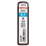 Rotring Mine za tehnični svinčnik, B, 0.7 mm, 12 kosov Cene