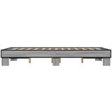 vidaXL Okvir kreveta boja hrasta 140x200cm konstruirano drvo i metal | shoptok.hr