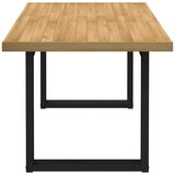 vidaXL Jedilna miza NOAIN 160x90x75 cm trdna borovina | Shoptok.si