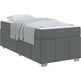 vidaXL Konstrukcija postelje Temno siva 120 x 190 cm blago | Shoptok.si