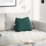  Jastuk za leđa Tamnozelena 45 x 20 x 35 cm tkanina | shoptok.hr