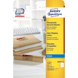Zweckform etikete zweckform J8567-25 210 x 297 mm, prozorne | Shoptok.si
