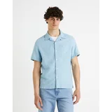 Celio Linen Shirt Fatext - Men