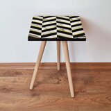 Hanah home klub sto Shp132, 35x42x35 cm, Crni | ePonuda.com