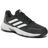 Adidas Sportske cipele 'CourtJam Control 3' siva / crna / bijela | shoptok.hr