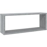  Kockaste zidne police 2 kom hrast sonoma 60 x 15 x 23 cm drvene | shoptok.hr