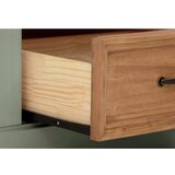 Støraa Svetlo zelena TV omarica iz masivnega bora 160x50 cm Selma – | Shoptok.si