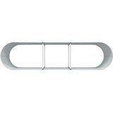  Povišena gredica Smeđa 320 x 80 x 81 cm Čelik | Eponuda.com