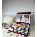  Set Tchibo stolnjak + Royalty Line noževi RL-Col7A Cene