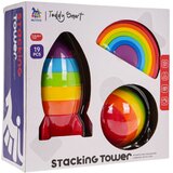  Set senzornih igračaka Stasking Tower - 19 dijelova šareni | Shoptok.si