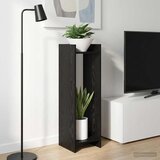  Stalak za biljke s policom 2 pcs Crni Hrast 30 x 30 x 100 cm | shoptok.hr
