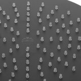 Paffoni ZSOF074NO 22 cm nadglavna prha črna | Shoptok.si