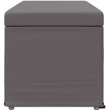  Stolica Siva 101 x 41 x 40 cm Umjetna Koža i Fino Radeći Drvo | shoptok.hr