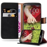 Cadorabo Ohišje, združljiv z LG v grafitni črni barvi - zaščitni pokrov z magnetnim zapiranjem, stoječo funkcijo in režo za kartico, (20567346) | Shoptok.si