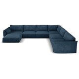 Mazzini Sofas Tamnoplava kutna garnitura (desni kut) Vanda - Cijene