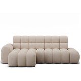 ELTAP Bež sklopiva kutna garnitura (s lijevim kutom/s ležaljkom) Ceedro – | shoptok.hr