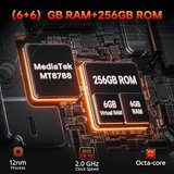 Cubot pametni robustni telefon Kingkong 8 6.52" 12GB+256GB dual sim 4G , črna, (21821913) | Shoptok.si