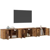  Zidni TV ormar set Zidne 3 pcs Staro drvo 80 x 34,5 x 40 cm | Eponuda.com