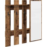  Vješalica za kapute na zidu Zidne Staro drvo 100 x 10 x 100 cm | shoptok.hr