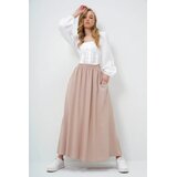 Trend Alacati Stili Ženska suknja Alc-X13876, Maxi, Bež | Eponuda.com