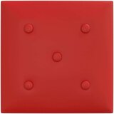  Zidne ploče od umjetne kože 12 kom boja vina 30 x 30 cm 1 08 m² | shoptok.hr