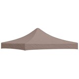 Krov za šator za zabave 3 x 3 m smeđe-sivi 270 g/m² | shoptok.hr