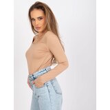 FANCY Blouse-FA-BZ-7552.94P-beige | Shoptok.si