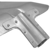  Glava lopate Srebrno 45 x 38 cm Aluminij | shoptok.hr