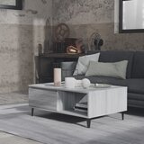  Stolić za kavu siva boja hrasta 90x60x35 cm konstruirano drvo | shoptok.hr