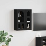 Viseći ormarić Zidne Crna 59 x 20 x 71.5 cm Konstruirano drvo | shoptok.hr