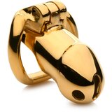 Master Series Midas Locking Chastity Cage 18K Gold-Plated | shoptok.hr