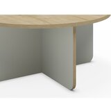 Marckeric Svijetlo zeleni/u prirodnoj boji okrugao stolić za kavu ø 80 cm Hillary – | shoptok.hr