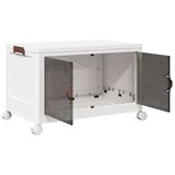 vidaXL Složiva kutija za pohranu s kotačima 75 L 64x40x41 cm | shoptok.hr
